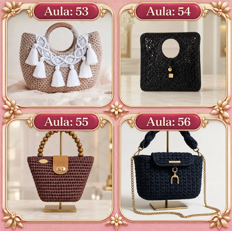 Modelo de bolsa de crochê 14