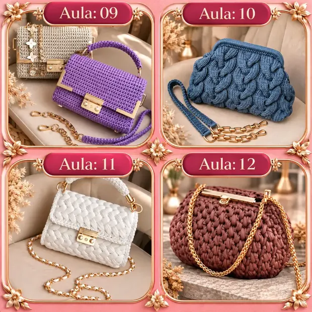 Modelo de bolsa de crochê 3