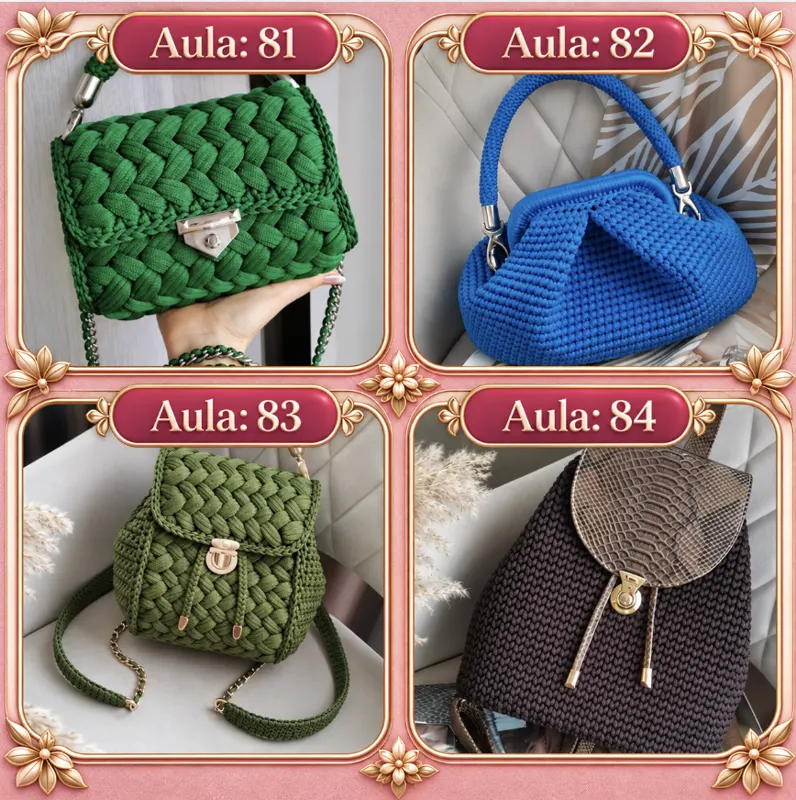 Modelo de bolsa de crochê 21