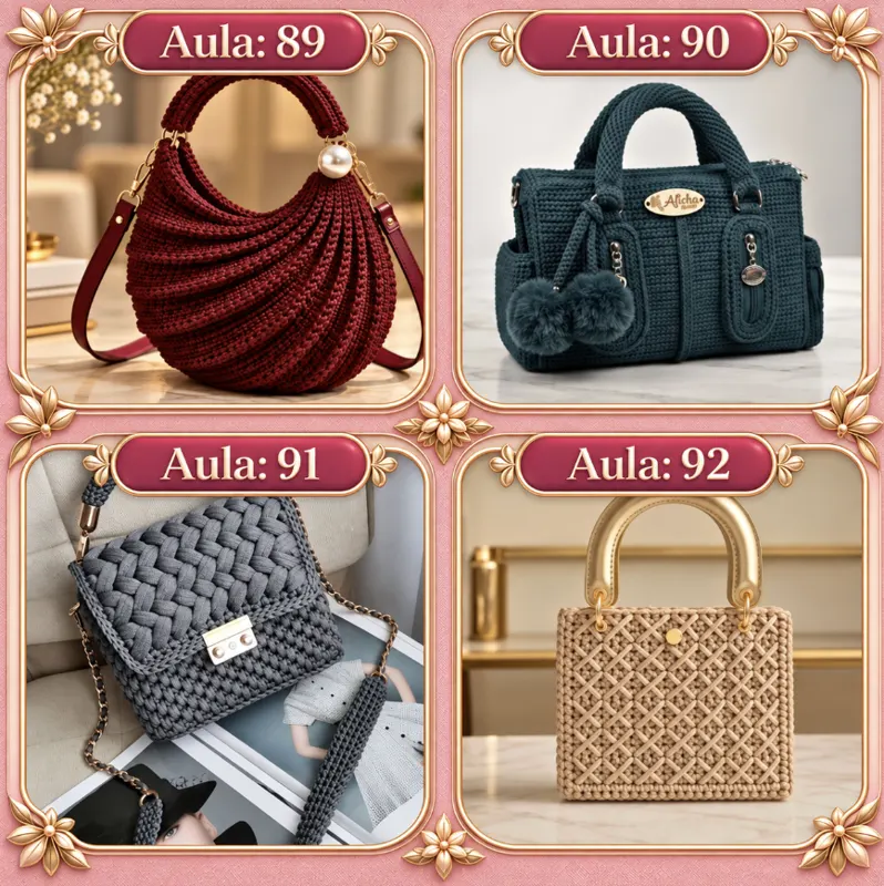 Modelo de bolsa de crochê 23