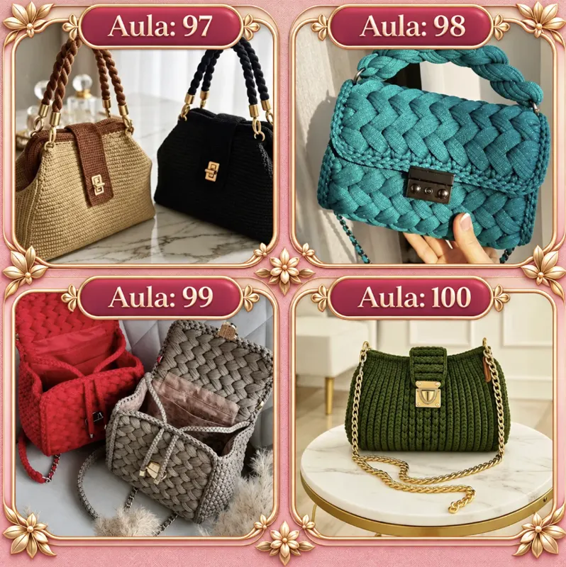 Modelo de bolsa de crochê 25