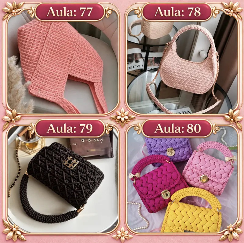 Modelo de bolsa de crochê 20