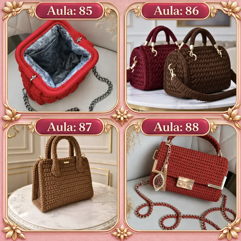 Modelo de bolsa de crochê 22