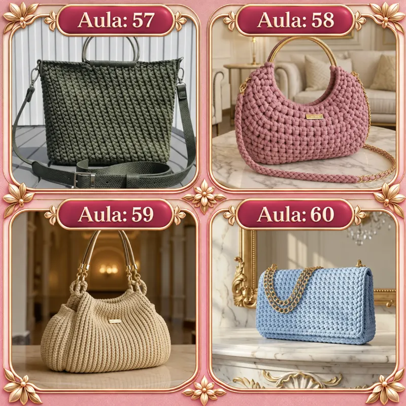 Modelo de bolsa de crochê 15