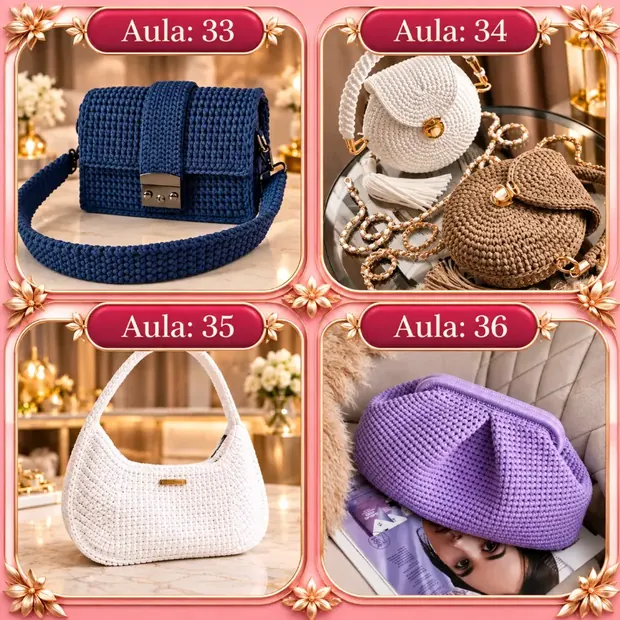 Modelo de bolsa de crochê 9