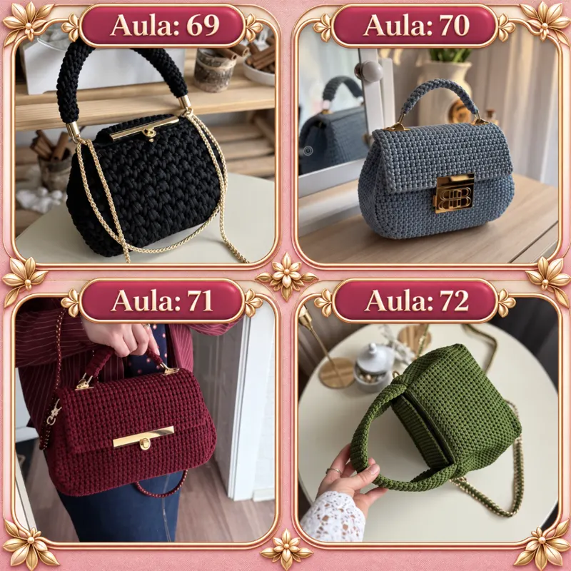 Modelo de bolsa de crochê 18