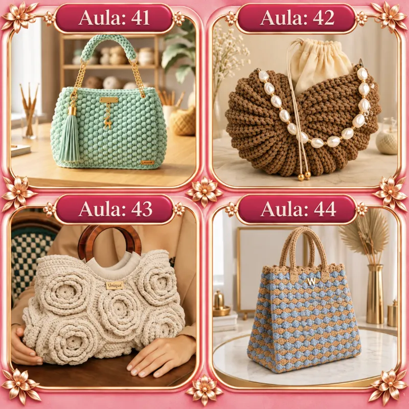 Modelo de bolsa de crochê 11