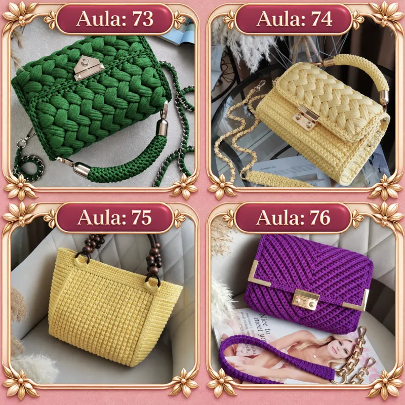 Modelo de bolsa de crochê 19