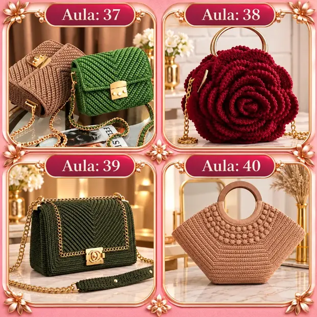 Modelo de bolsa de crochê 10