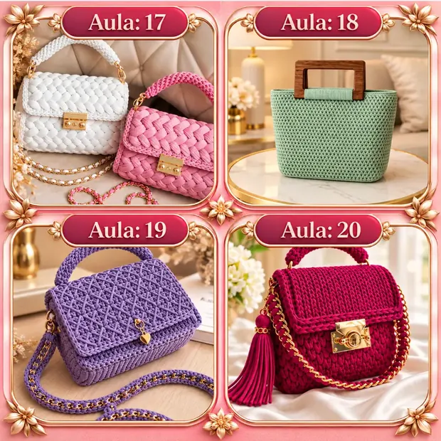 Modelo de bolsa de crochê 5