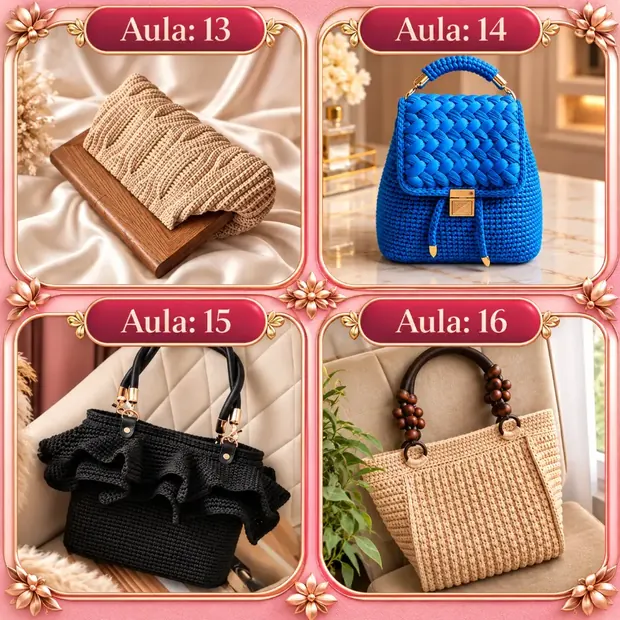 Modelo de bolsa de crochê 4